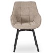 Mebel Elite Вращающееся кресло Luna 2, бежевого цвета, ME.LUNA2/BZ/T/K - Home Club, изображение 4
