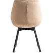 Mebel Elite Обертове крісло Luna, бежеве, велюрове, ME.LUNA/BZ/V/K - Home Club, зображення 9