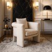 Mebel Elite Кресло Gala кремового цвета, ME.GALA/BZ/T/FW - Home Club, изображение 2
