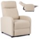 Mebel Elite Розкладне крісло Danny, бежеве, ME.DANNY2/BZ/T/FW - Home Club