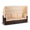 Mebel Elite Комплект садовой мебели Caliente, коричневый/бежевый, ME.CALIENTE/BR/RT/OGR/ZES - Home Club, изображение 10