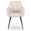 Mebel Elite Стул Nawara кремового цвета из букле, ME.NAWARA/KR/CZ/TB/K - Home Club, изображение 7