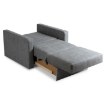 Mebel Elite Одноместное кресло-кровать Milan 1, серого цвета, PPHUE.MAJA1/POLARIS19/FW - Home Club, изображение 6