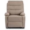 Mebel Elite Раскладной кресло Kobe, бежевый велюр, ME.KOBE/BZ/V/FW - Home Club, изображение 4