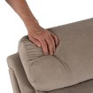 Mebel Elite Раскладной кресло Kobe, бежевый велюр, ME.KOBE/BZ/V/FW - Home Club, изображение 11