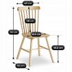 Mebel Elite Деревянный стул Garton из золотистого дуба, ME.GARTON/D/K - Home Club, изображение 10