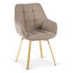 Mebel Elite Обертове крісло Mia бежевого кольору, ME.MIA2/BZ/ZL/T/K - Home Club, зображення 7