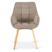Mebel Elite Обертове крісло Mia бежевого кольору, ME.MIA2/BZ/ZL/T/K - Home Club, зображення 8