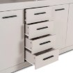 Mebel Elite Комод Blago 190 см, цвет «Кашмир», W.LUNA/KASZ/KOM4D4S - Home Club, изображение 5