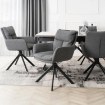Mebel Elite Обертове крісло Paul темно-сіре, ME.PAUL/CZ/T/K - Home Club, зображення 2