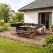 Mebel Elite Набор садовой мебели Limpio светло-коричневый/чёрный, ME.LIMPIO/MIO/RT/OGR/ZES - Home Club, изображение 2