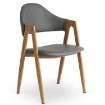 Mebel Elite Стул Willy, серый, экокожа, ME.WILLY/P/E/K - Home Club