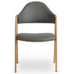 Mebel Elite Стул Willy, серый, экокожа, ME.WILLY/P/E/K - Home Club, изображение 3