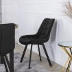 Mebel Elite Стул Rick, черный, велюровый, ME.RICK/CZ/V/K - Home Club, изображение 5