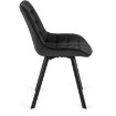 Mebel Elite Стул Rick, черный, велюровый, ME.RICK/CZ/V/K - Home Club, изображение 8