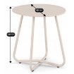 Mebel Elite Набор садовой мебели Nikea, бежевый, ME.NIKEA/P/T/ZES - Home Club, изображение 7