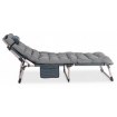 Mebel Elite Садовый шезлонг «Полевая кровать» Saturn, серый, ME.SATURN/P/T/LOZ - Home Club, изображение 5