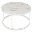 Mebel Elite Столик Agnes Max «Белый мрамор», ME.MAXAGNES/BM/B/L - Home Club, изображение 6