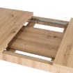 Mebel Elite Стол Skubi, раскладной, 120–160 см, дуб Artisan, W.SKUBI/DA/S - Home Club, изображение 6