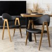 Mebel Elite Стул Willy, чёрный, из экокожи, ME.WILLY/CZ/E/K - Home Club, изображение 2