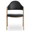 Mebel Elite Стул Willy, чёрный, из экокожи, ME.WILLY/CZ/E/K - Home Club, изображение 6