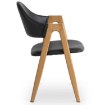 Mebel Elite Стул Willy, чёрный, из экокожи, ME.WILLY/CZ/E/K - Home Club, изображение 7