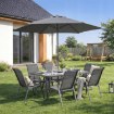 Mebel Elite Комплект садовой мебели Nebraska, серый, ME.NEBRASKA/P/T/OGR/ZES - Home Club, изображение 2