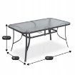 Mebel Elite Комплект садовой мебели Nebraska, серый, ME.NEBRASKA/P/T/OGR/ZES - Home Club, изображение 13