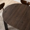 Mebel Elite Стол Harry, раскладной, 102–142 см, дуб, орех/чёрный, W.HARRY/OM/CZ/S - Home Club, изображение 5