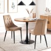 Mebel Elite Стілець Cork, бежевий, велюровий, ME.CORK/BZ/V/K - Home Club, зображення 2