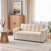 Mebel Elite Раскладной диван-кровать Aster 2 для сна, бежевый, ME.ASTER2/BZ/T/SOF - Home Club, изображение 2