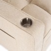 Mebel Elite Раскладной диван-кровать Aster 2 для сна, бежевый, ME.ASTER2/BZ/T/SOF - Home Club, изображение 9