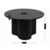 Mebel Elite Столик Derian Max, черный, ME.MAXDERIAN/CZ/L - Home Club, изображение 6