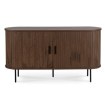 Mebel Elite Комод Trish 140 см, двухдверный, с выдвижными ящиками, орех, ME.TRISH/O/KOM140 - Home Club, изображение 5