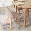 Mebel Elite Стул Nevel, бежевый, ME.NEVEL/BZ/D/T/K - Home Club, изображение 4
