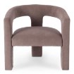 Mebel Elite Кресло для отдыха Lille, бежевое, велюровое, ME.LILLE/BZ/V/FW - Home Club, изображение 3