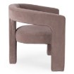 Mebel Elite Кресло для отдыха Lille, бежевое, велюровое, ME.LILLE/BZ/V/FW - Home Club, изображение 5