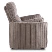Mebel Elite Раскладной кресло Raul, серый, плюшевая ткань, ME.RAUL/P/SZTR/FW - Home Club, изображение 7