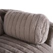 Mebel Elite Раскладной кресло Raul, серый, плюшевая ткань, ME.RAUL/P/SZTR/FW - Home Club, изображение 11