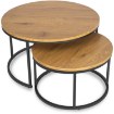 Mebel Elite Набор столиков Delia Max «Золотой дуб», ME.MAXDELIA/DZ/CZ/L - Home Club, изображение 7