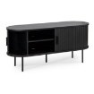 Mebel Elite Тв-тумба Trish 120 см, двухдверная, черная, ME.TRISH/CZ/RTV120 - Home Club, изображение 4