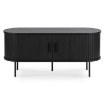 Mebel Elite Тв-тумба Trish 120 см, двухдверная, черная, ME.TRISH/CZ/RTV120 - Home Club, изображение 5