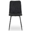 Mebel Elite Комплект: стіл Harry 102–142 см, дуб Craft/чорний, та 6 стільців Robin 2, чорні, W.HARRY/DC/CZ/S/ROBIN2/CZ/T/Z6/K - Home Club, зображення 11