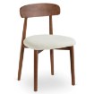 Mebel Elite Стул Alvin, орех/бежевый, ME.ALVIN/BZ/O/T/K - Home Club