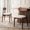 Mebel Elite Стул Alvin, орех/бежевый, ME.ALVIN/BZ/O/T/K - Home Club, изображение 3