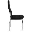 Mebel Elite Стул Molly, черный, велюровый, ME.MOLLY/CZ/CH/V/K - Home Club, изображение 4