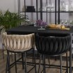 Mebel Elite Барный стул Flores, черный, велюровый, ME.FLORES/CZ/V/H - Home Club, изображение 7