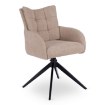 Mebel Elite Вращающееся кресло для гостиной July, бежевого цвета, ME.JULY/BZ/T/K - Home Club, изображение 3