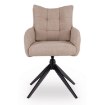Mebel Elite Вращающееся кресло для гостиной July, бежевого цвета, ME.JULY/BZ/T/K - Home Club, изображение 4