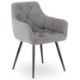 Mebel Elite Стілець Modesto, сірий, ME.MODESTO/P/CZ/T/K - Home Club